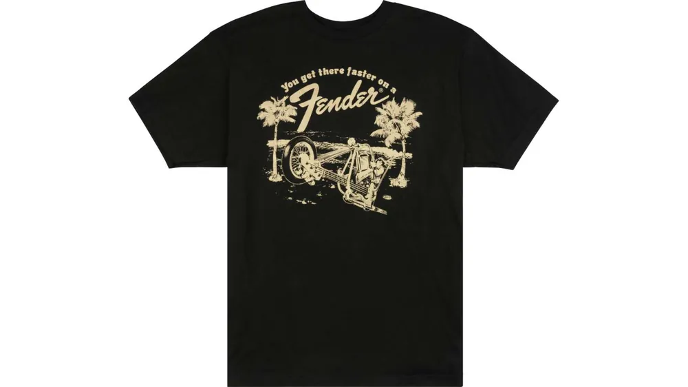 Letzte Chance Fender T-Shirt Get There Faster XL