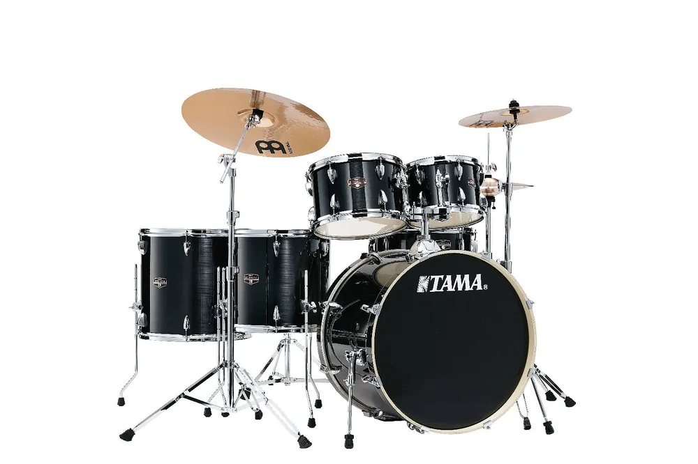 Tama IE62H6W-HBK Imperialstar inkl Hardware und Becken HBK HAIRLINE BLACK Preiswert
