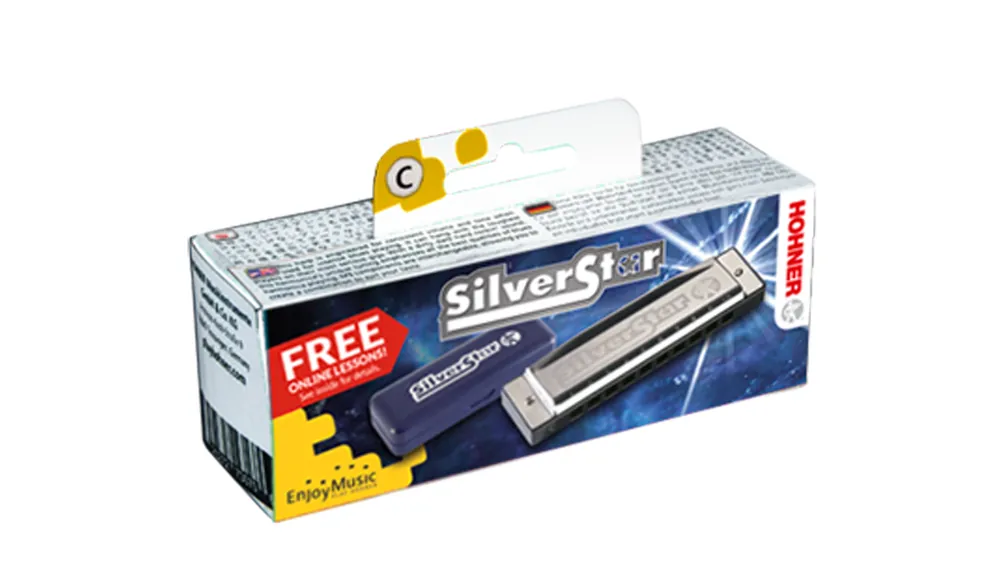Sofort Bestellen Hohner Silver Star C Mundharmonika