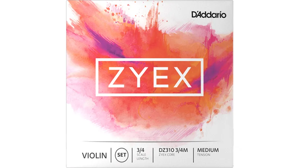 Jetzt Kaufen DAddario Zyex Violin Saiten 3/4 Scale Medium Tension