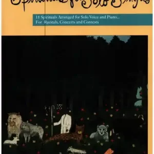 Spirituals for Solo Singers for medium high solo voice and piano Sale