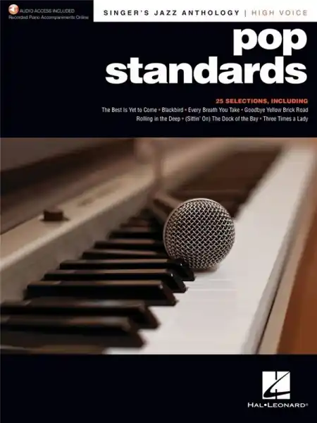Meistverkauft Pop Standards - Singer's Jazz Anthology High Voice (+Online Audio) for high voice and piano