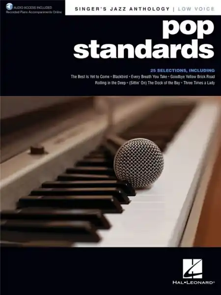 Top-Angebot Pop Standards - Singer's Jazz Anthology Low Voice (+Online Audio) for low voice and piano