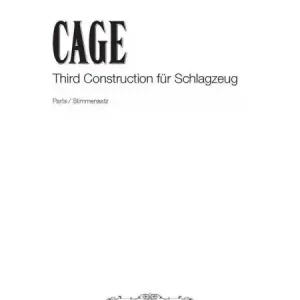 Third Construction for 4 percussionists Saisonangebot