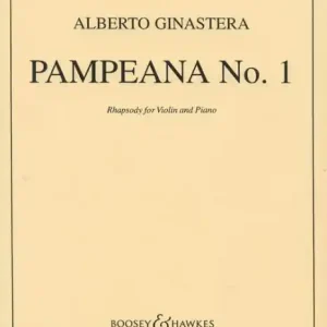 Bestseller Pampeana Nr.1 op. 16 für Violine und Klavier