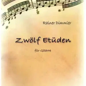 Versand Am Gleichen Tag 12 Etüden für Gitarre