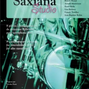 Beliebt Saxiana Studio pour saxophone alto