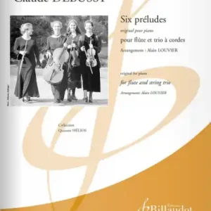 Angebot 6 préludes pour piano pour flûte et trio à cordes