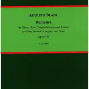 Must-Have Romance op.43b für Oboe, Horn (Englischhorn) und Klavier