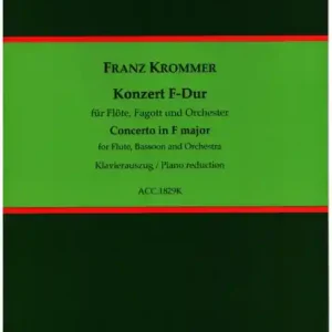 Konzert F-Dur für Flöte, Fagott und Orchester Preisknaller