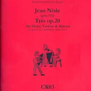 Trio op.20 für Horn, Violine und Klavier Begrenztes Angebot