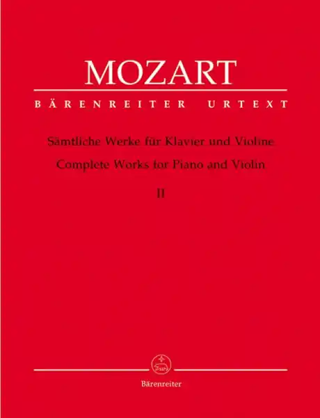 Sämtliche Werke für Klavier und Violine Band 2 Wiener Sonaten und Fragmente Beliebt