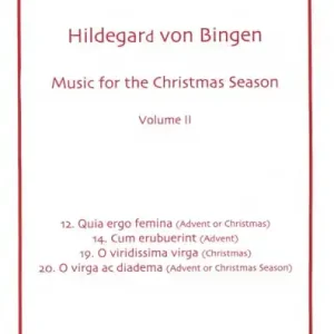 Music for the Christmas Season vol.2 for voice (unison chorus) a cappella Sonderaktion