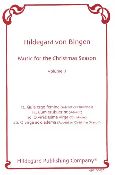 Music for the Christmas Season vol.2 for voice (unison chorus) a cappella Sonderaktion