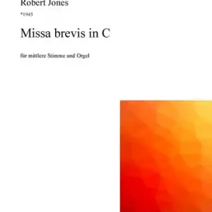 Direktkauf Missa brevis in C für mittlere Stimme und Orgel