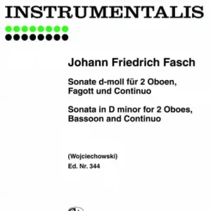 Sonate d-Moll für 2 Oboen, Fagott und Bc Kostenloser Rückversand