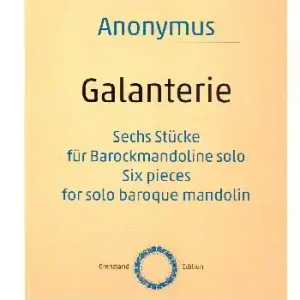 Galanterie für Barockmandoline Neuheit
