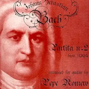 Partita no.2 BWV1004 for guitar Saisonangebot