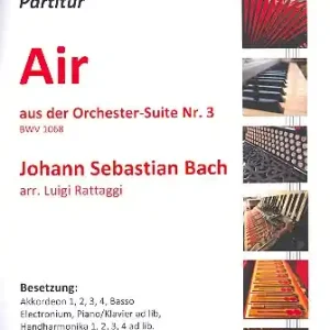 Sonderaktion Air aus der Ochestersuite Nr.3 BWV1068 für Akkordeonorchester