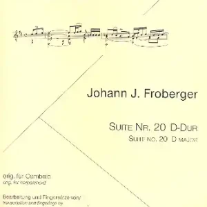 Angebot Suite D-Dur Nr.20 für Gitarre