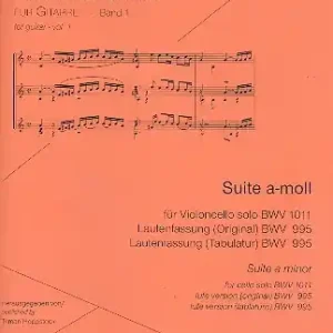 Preiswert Suite a-Moll BWV995 (BWV1011) für Gitarre (wissensch. Ausgabe)