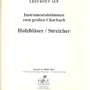 Jetzt Kaufen Licht leuchtet auf für gem Chor und Instrumente