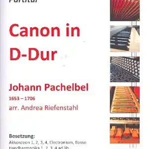 Kanon D-Dur für Akkordeonorchester Echt