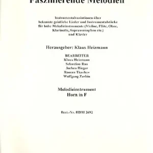 Begrenztes Angebot Faszinierende Melodien für hohes Melodieinstrument und Klavier (Orgel)