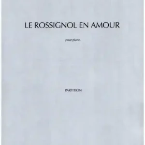 Geprüft Le Rossignol en amour pour piano