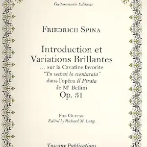 Introduction et Variations op.31 for guitar Zertifiziert