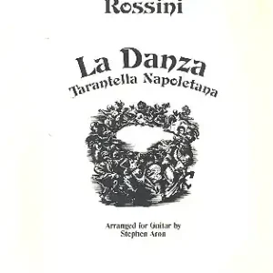 Letzte Chance La Danza for guitar