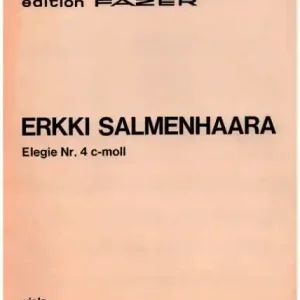 Elegie Nr.4 c-Moll für Viola Neue Ware