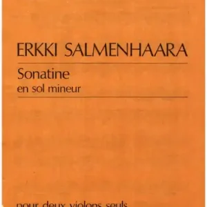 Sonatine en sol mineur pour 2 violons Preis Gesenkt