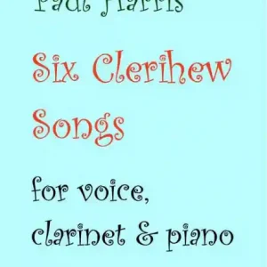 Schnäppchen 6 clerihew Songs for voice, clarinet and piano