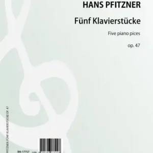 5 Klavierstücke op.47 für Klavier Super-Preis