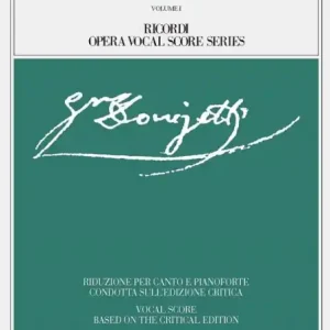 Angebot Anna Bolena Volume 1 and Volume 2 per canto e pianoforte