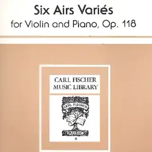 Knallerangebot 6 Airs varies op.118 for violin and piano