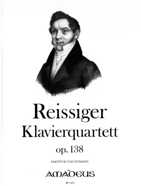 Grand Quatuor Nr.4 Es-Dur op.138 für Violine, Viola, Violoncello und Klavier Direkt Vom Hersteller