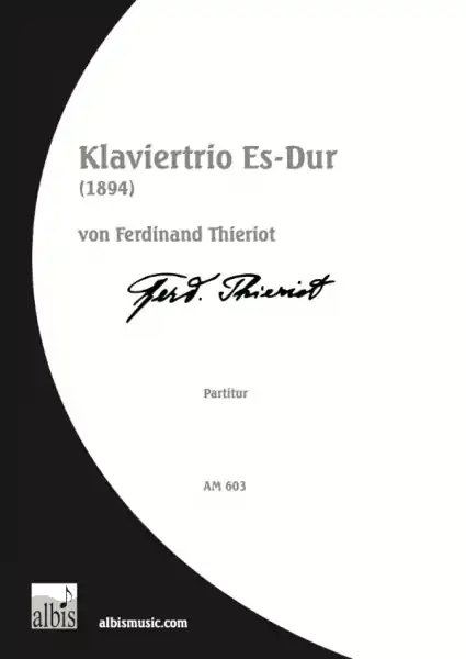 Klaviertrio Es-Dur für Violine, Violoncello und Klavier Schneller Versand