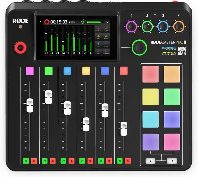 Rode Rodecaster Pro 2 Kostenloser Rückversand