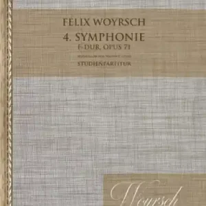 Neue Ware 4. Symphonie F-Dur op.71 für Orchester