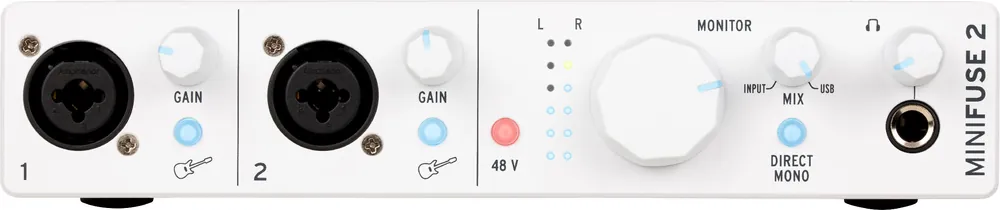 Meistverkauft Arturia MiniFuse 2 White