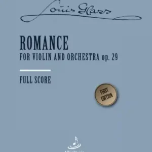 Romance op.29 for violin and orchestra Rabatt