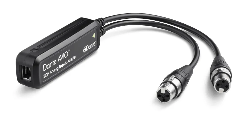 Dante AVIO Analog Input Adapter 2x0 Markenware