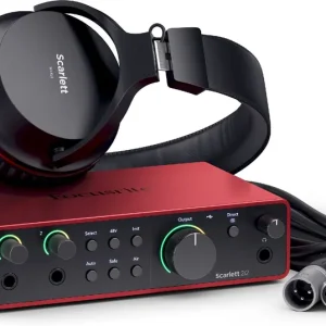 Wochenendangebot Focusrite Scarlett 2i2 Studio 4th Generation (Recording Set)