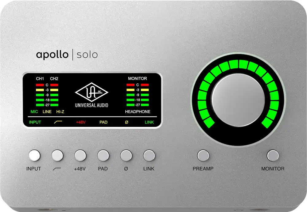 Universal Audio Apollo Solo Heritage Edition Thunderbolt 3 Garantierte Lieferung