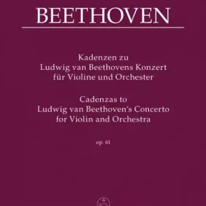 Highlight Kadenzen zum Konzert D-Dur op.61 für Violine und Orchester für Violine