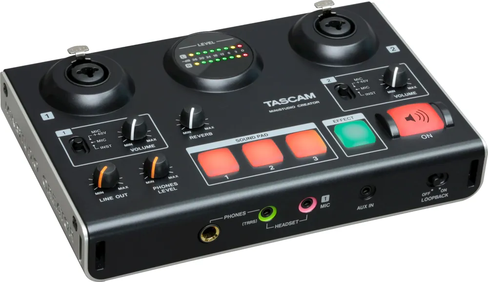 Kostenloser Versand Tascam MiNiSTUDIO Creator US-42B