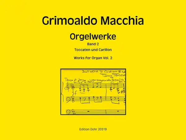 Garantierte Lieferung Orgelwerke Band 2 - Toccaten und Carillon für Orgel