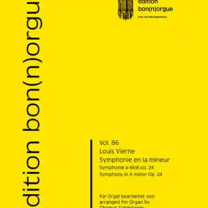 Symphonie a-Moll op.24 für Orgel Neu Im Sortiment